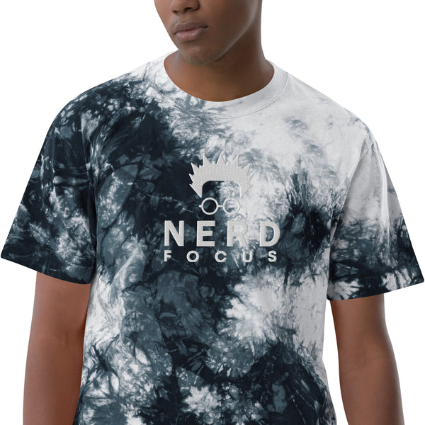Oversized tie-dye t-shirt – NerdFocus