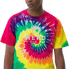 Oversized tie-dye t-shirt