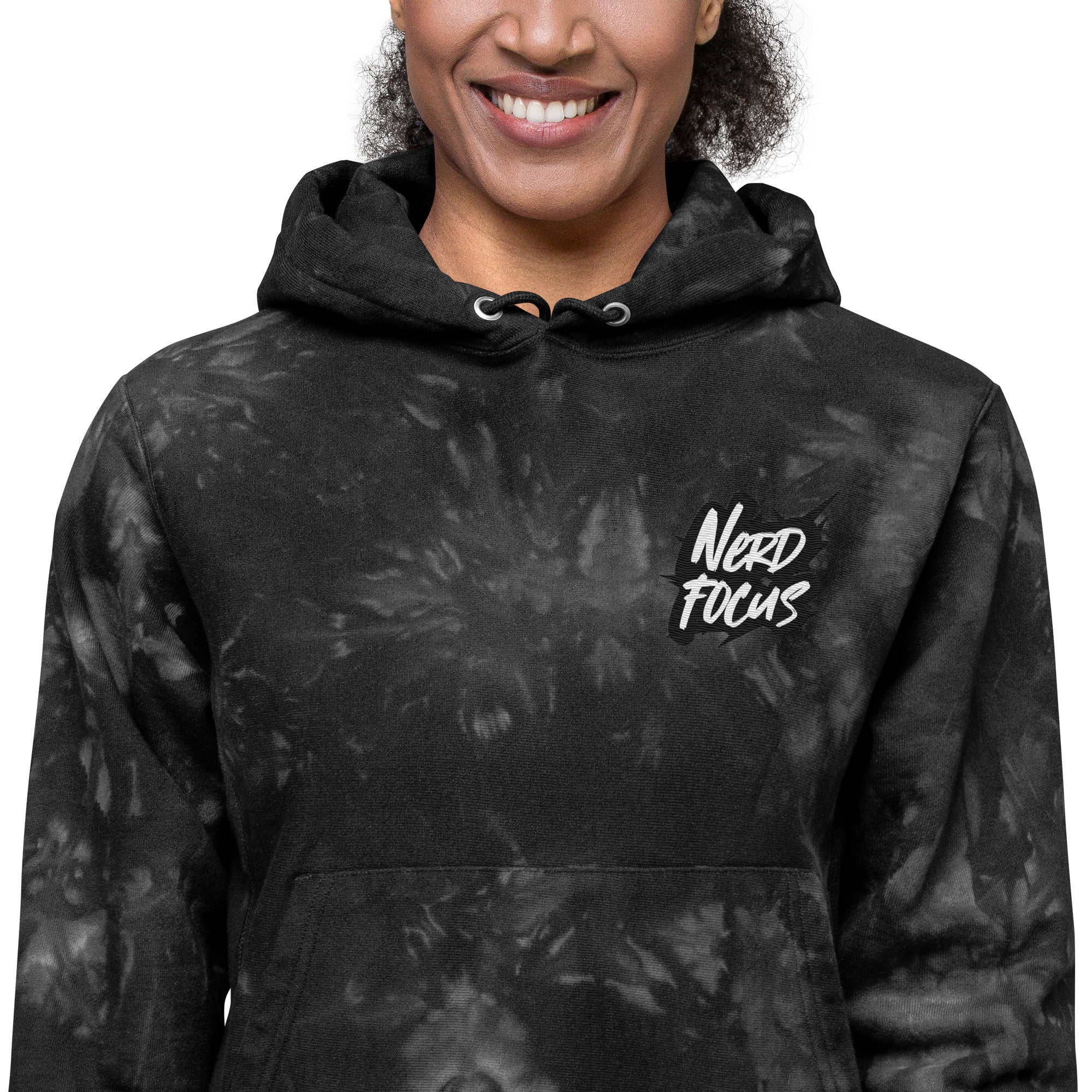 Nurse Unisex Champion top tie-dye hoodie by NG